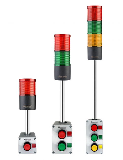 DC 24V 5W Red/Yellow/Green DealMux a15030600ux0090 Bulb Industrial Tower Lamp Stack Signal Light 