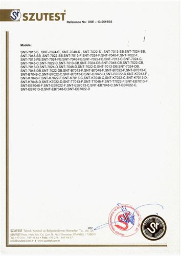 CE Szutest Isikli Kolonlar ve Yüksek Sesli Korna 1-2