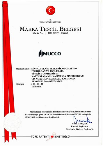 Mucco Trademark Registration